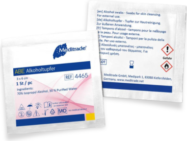 Alkoholové tampóny nesterilné