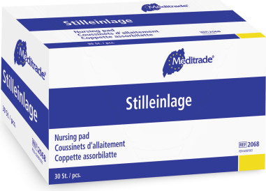 Anatomicky tvarovaná dojčiaca vložka