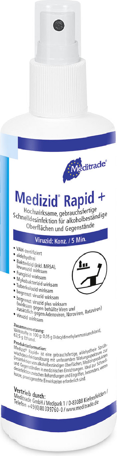 Medizid® Rapid+ Dezinfekcia povrchov...
