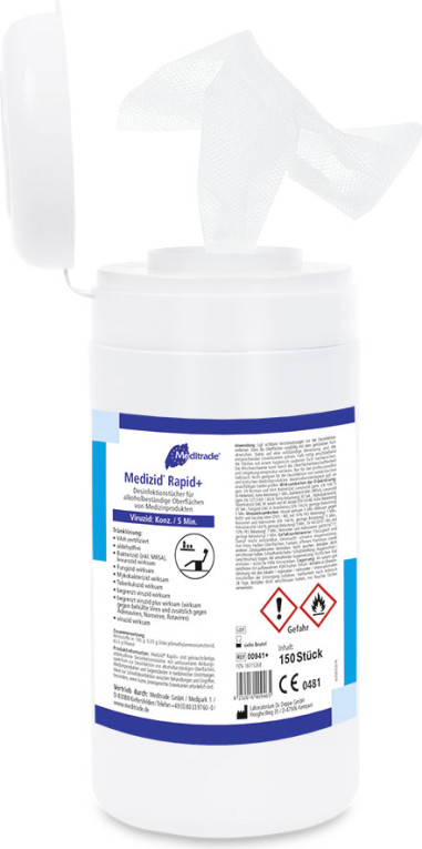 Medizid® Rapid+ Dezinfekčné obrúsky