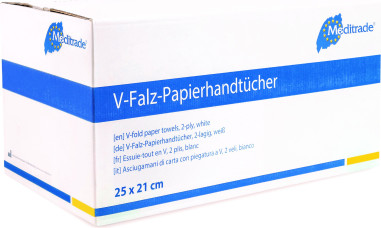 Papierové uteráky skladané do V,...