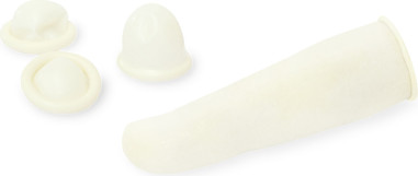 Latexové návleky na prsty