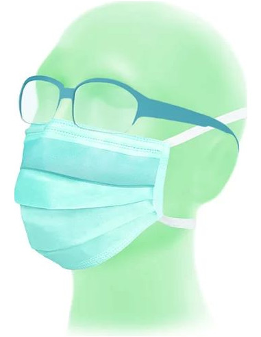 Suavel® Antifog Chirurgická maska pre...